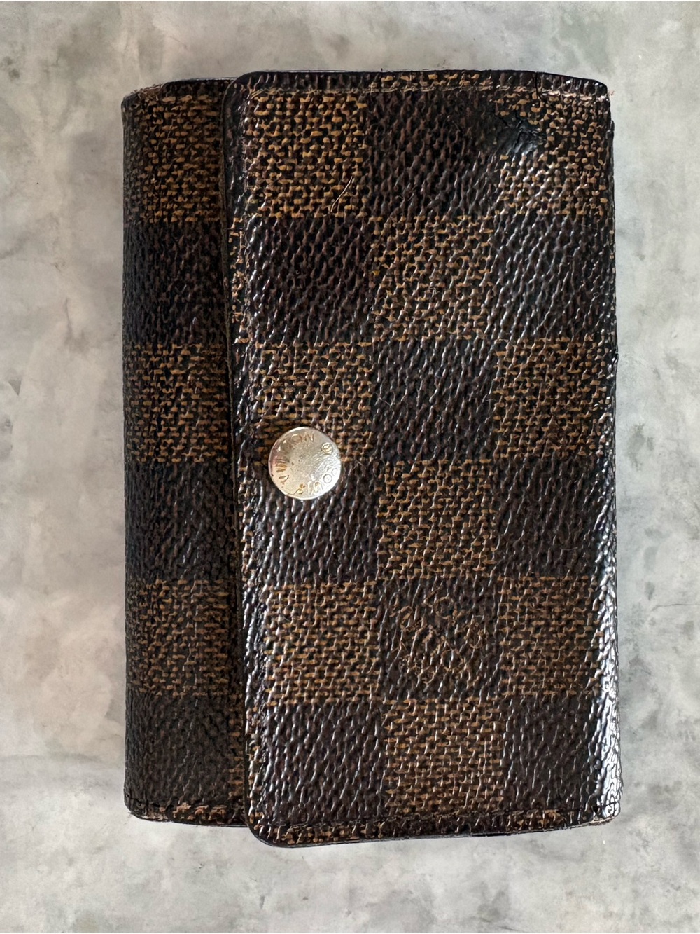 Vintage Louis Vuitton Damier Key Holder Wallet